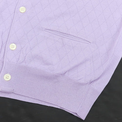 [Used] Aquascutum wool silk knit vest, lavender [Size M] [PUP] [A/W] [Condition Rank A] [Men&