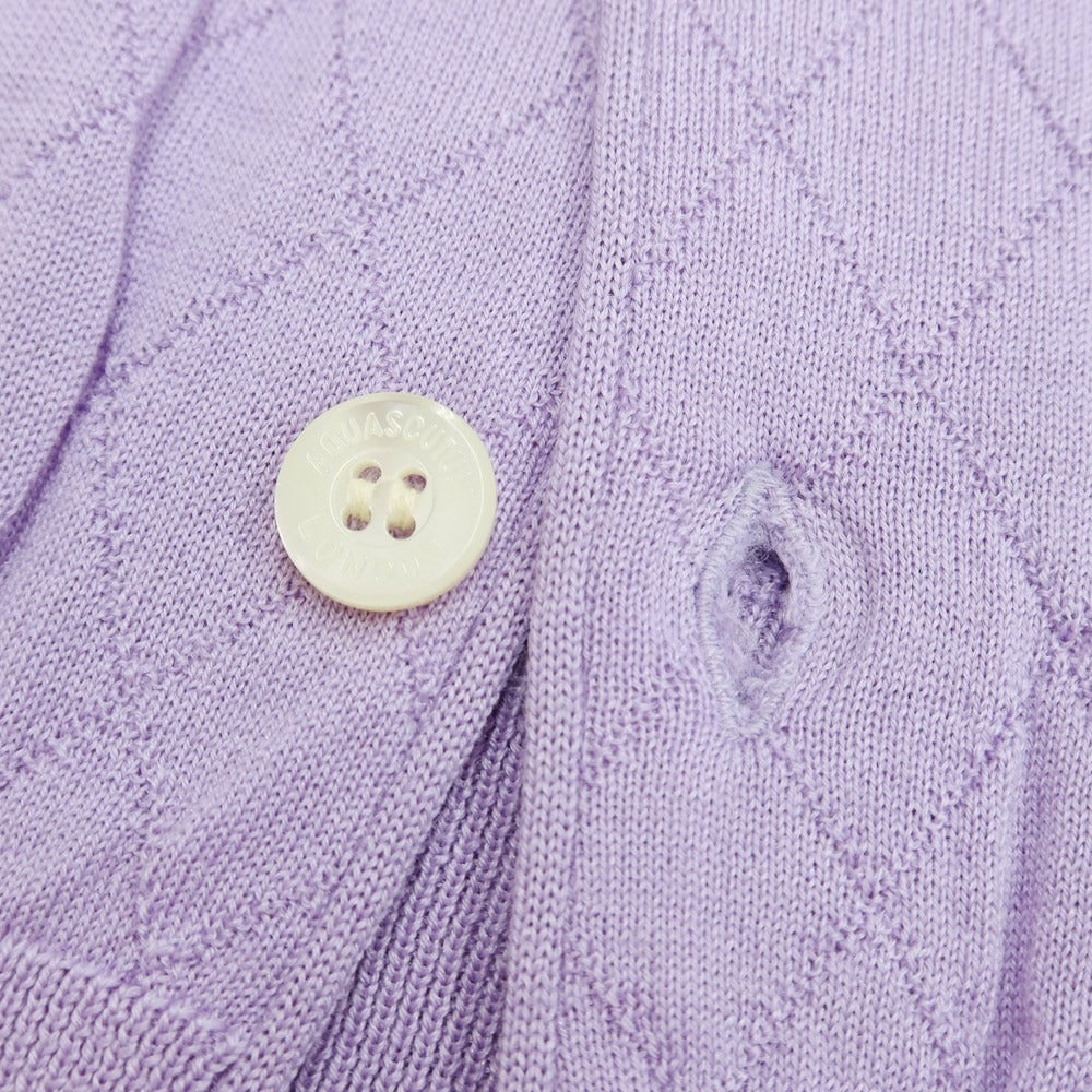 [Used] Aquascutum wool silk knit vest, lavender [Size M] [PUP] [A/W] [Condition Rank A] [Men&