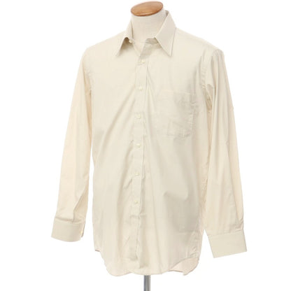 [Used] Aquascutum Broad Cotton Dress Shirt Beige [Size 40-84] [BEI] [S/S/A/W] [Condition Rank B] ​​[Men&