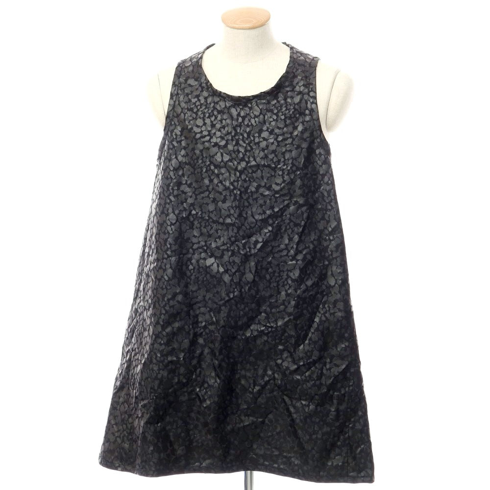 [Used] [Unused] BLACK COMME des GARCONS Spring/Summer 2021 Polyester Leopard Print Vest Black x Gray [Size S] [BLK] [S/S] [Condition Rank S] [Men&