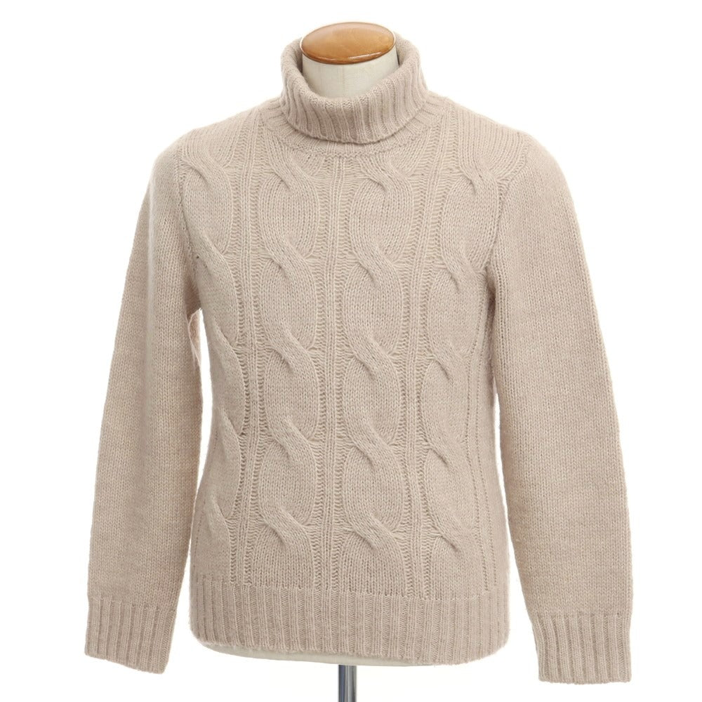 [Used] Heritage Cotton Wool Alpaca Turtleneck Pullover Knit Beige [Size 46/XS] [BEI] [A/W] [Condition Rank B] ​​[Men&