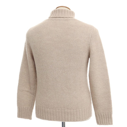 [Used] Heritage Cotton Wool Alpaca Turtleneck Pullover Knit Beige [Size 46/XS] [BEI] [A/W] [Condition Rank B] ​​[Men&