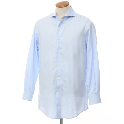 [Used] CAMICIANISTA Cotton Horizontal Collar Dress Shirt Light Blue [Size 40] [BLU] [S/S/A/W] [Condition Rank C] [Men&