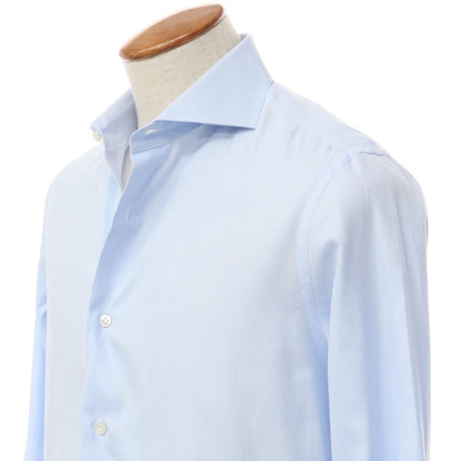 [Used] CAMICIANISTA Cotton Horizontal Collar Dress Shirt Light Blue [Size 40] [BLU] [S/S/A/W] [Condition Rank C] [Men&