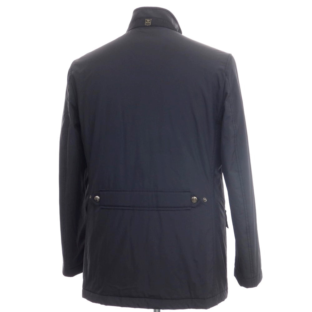 [Used] CORNELIANI polyester cotton padded blouson, dark navy [size 50] [NVY] [A/W] [Condition rank C] [Men&