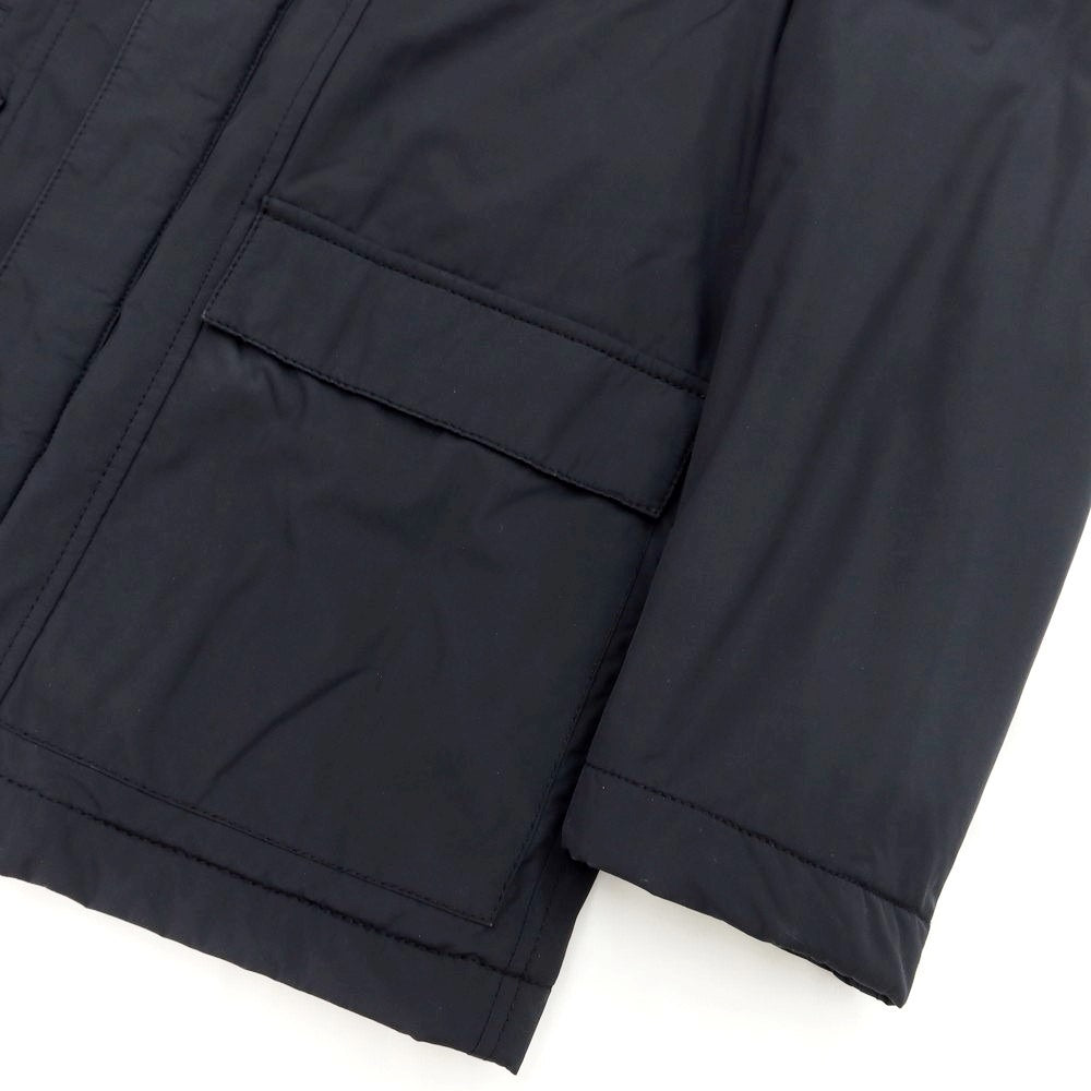 [Used] CORNELIANI polyester cotton padded blouson, dark navy [size 50] [NVY] [A/W] [Condition rank C] [Men&