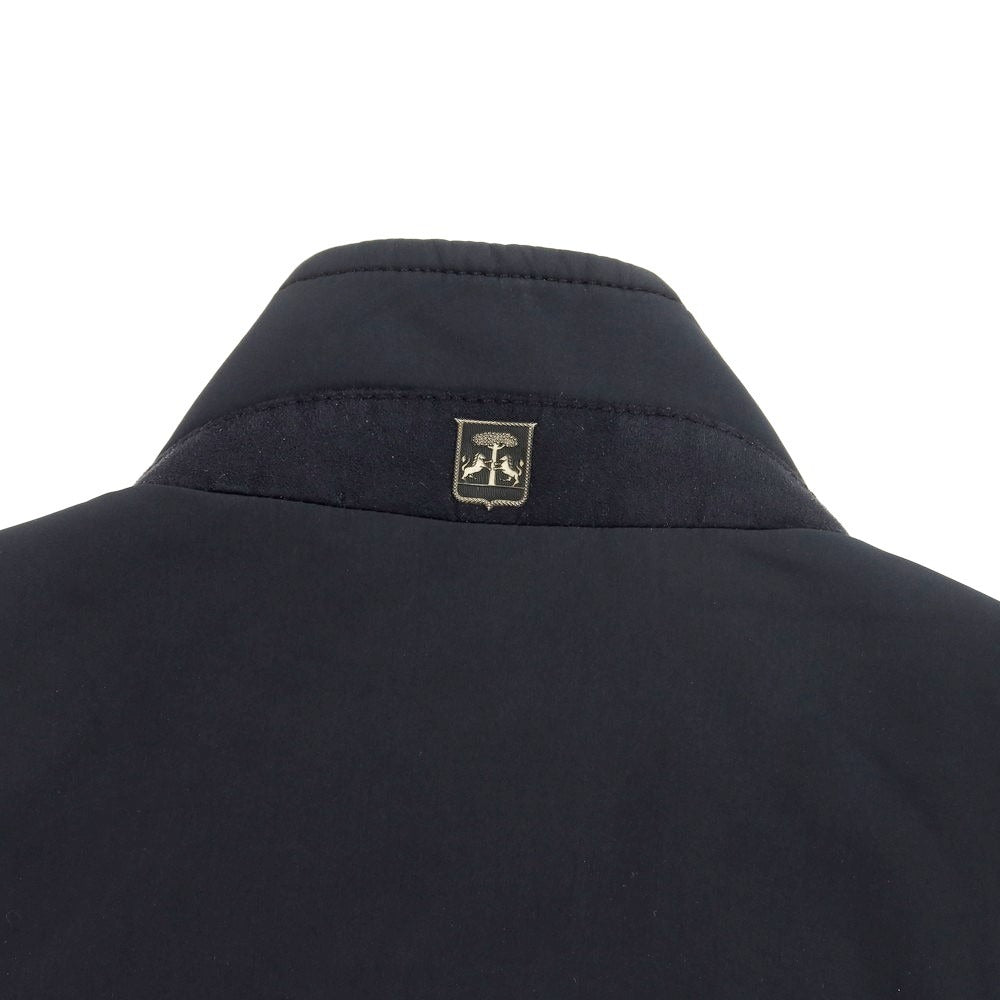 [Used] CORNELIANI polyester cotton padded blouson, dark navy [size 50] [NVY] [A/W] [Condition rank C] [Men&