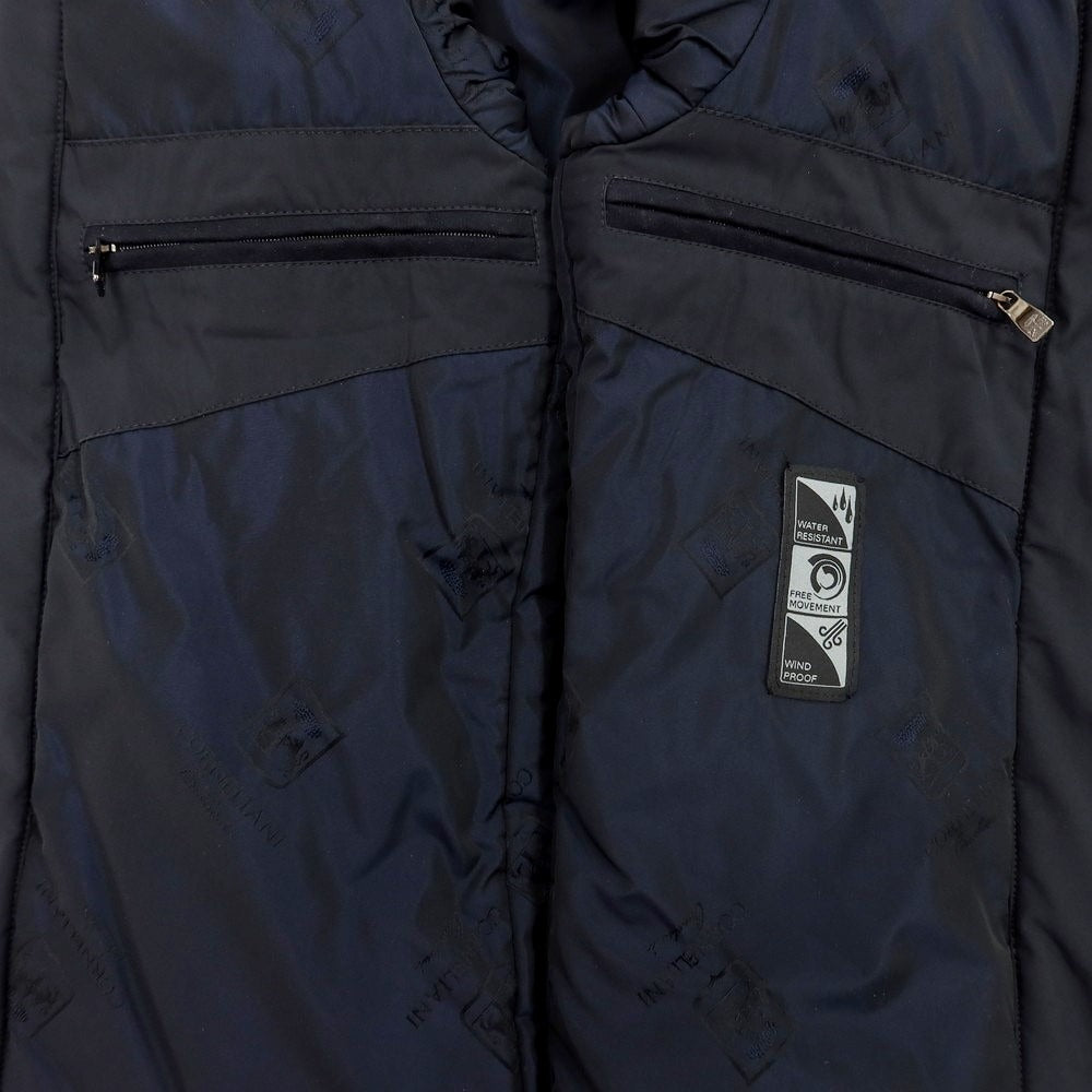 [Used] CORNELIANI polyester cotton padded blouson, dark navy [size 50] [NVY] [A/W] [Condition rank C] [Men&