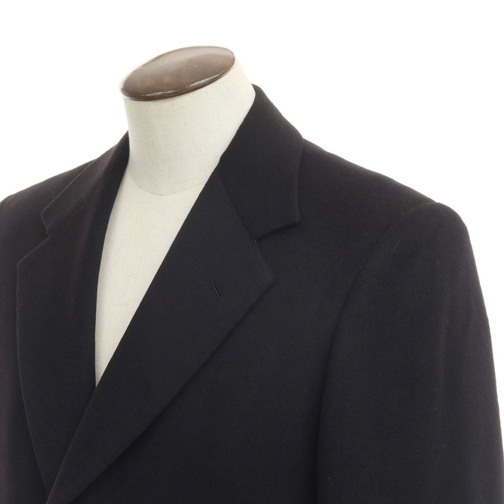 [Used] Brioni Cashmere Chesterfield Coat Black [Size 48] [BLK] [A/W] [Condition Rank B] ​​[Men&