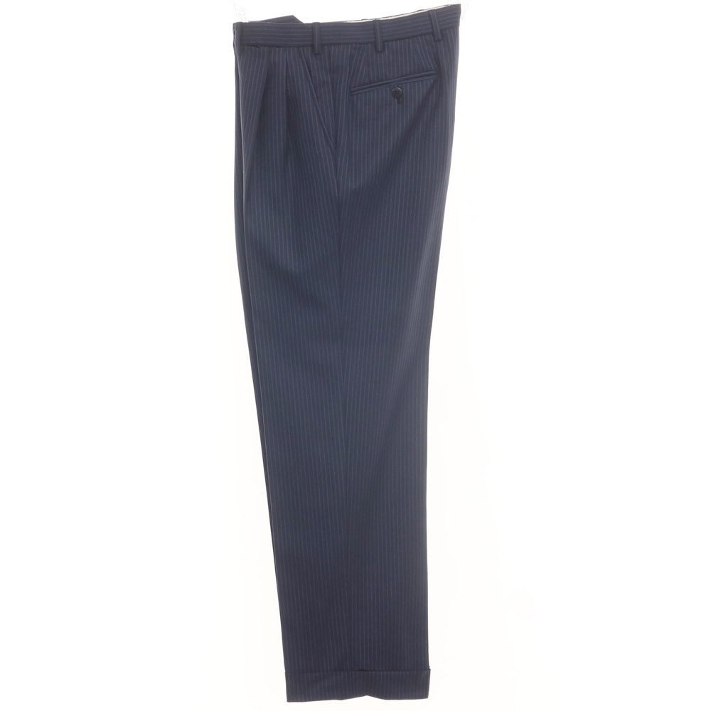 [Used] Brioni Wool Double Breasted 6B Suit Set Navy x Blue [Size 48] [NVY] [A/W] [Condition Rank D] [Men&