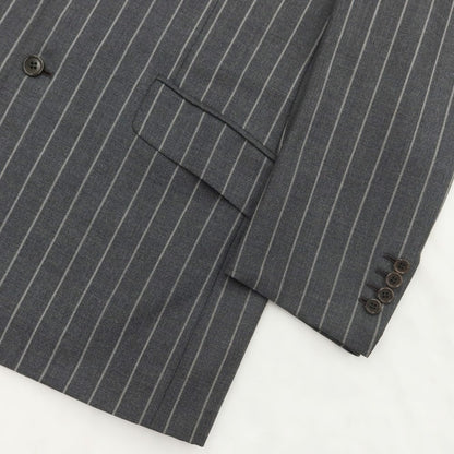 [Used] Brioni wool 3-piece striped 3B suit, grey [size not specified (approximately L)] [GRY] [A/W] [Condition rank D] [Men&