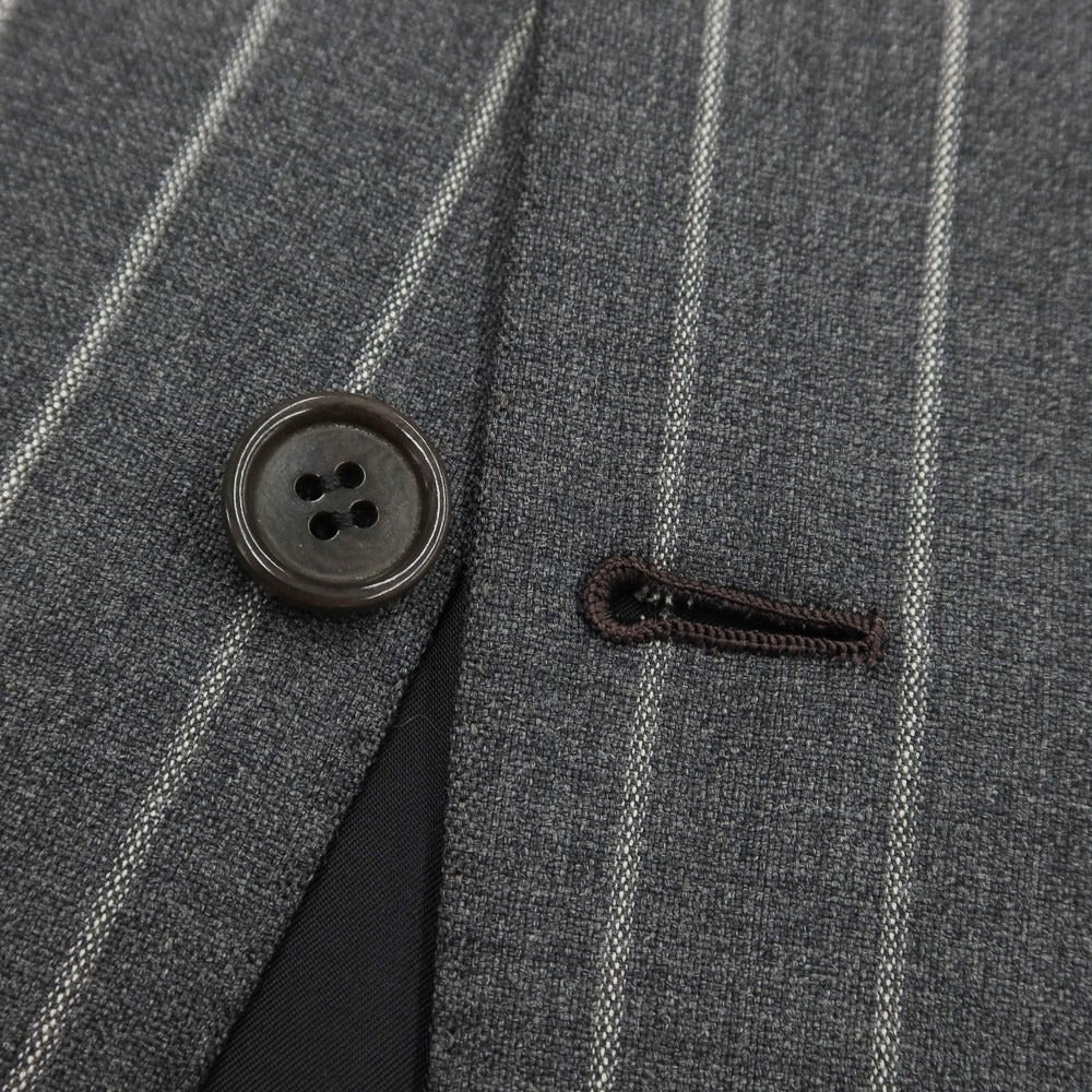 [Used] Brioni wool 3-piece striped 3B suit, grey [size not specified (approximately L)] [GRY] [A/W] [Condition rank D] [Men&