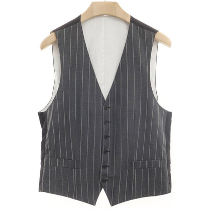 [Used] Brioni wool 3-piece striped 3B suit, grey [size not specified (approximately L)] [GRY] [A/W] [Condition rank D] [Men&