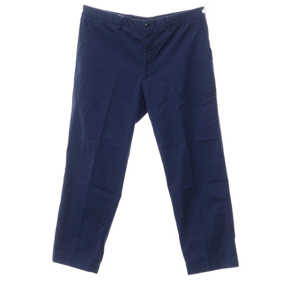 【中古】ジェイプレス J.PRESS ツイルコットン スラックスパンツ ネイビー【サイズ90】【NVY】【S/S】【状態ランクB】【メンズ】【769293】