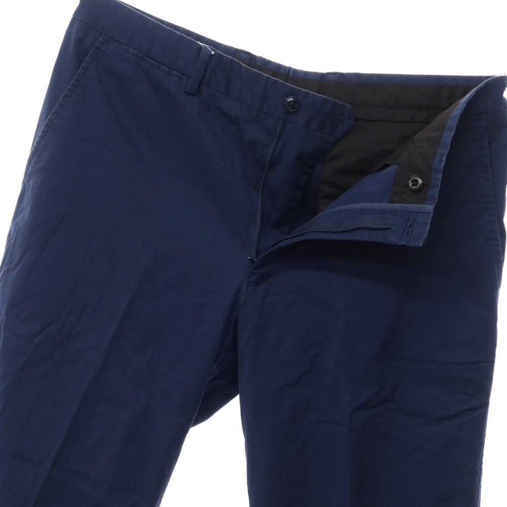 【中古】ジェイプレス J.PRESS ツイルコットン スラックスパンツ ネイビー【サイズ90】【NVY】【S/S】【状態ランクB】【メンズ】【769293】