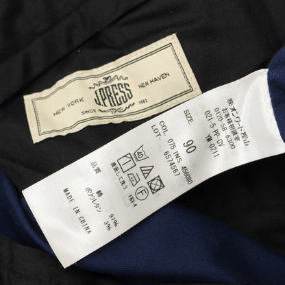 【中古】ジェイプレス J.PRESS ツイルコットン スラックスパンツ ネイビー【サイズ90】【NVY】【S/S】【状態ランクB】【メンズ】【769293】