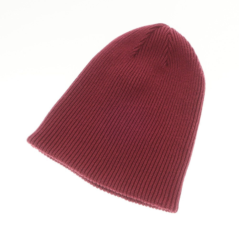 [Used] KIJIMA TAKAYUKI Cotton Acrylic Knit Cap Red [RED] [S/S/A/W] [Condition Rank B] ​​[Men&