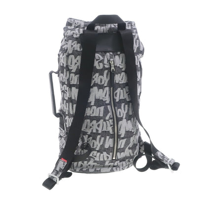 [Used] Supreme 2022 Spring/Summer Fat Tip Jacquard Denim Backpack Denim Backpack/Rucksack Black x Light Gray [W36.5xH47] [BLK] [S/S/A/W] [Condition Rank A] [Men&