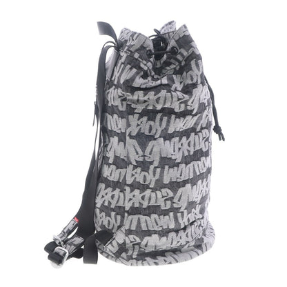 [Used] Supreme 2022 Spring/Summer Fat Tip Jacquard Denim Backpack Denim Backpack/Rucksack Black x Light Gray [W36.5xH47] [BLK] [S/S/A/W] [Condition Rank A] [Men&