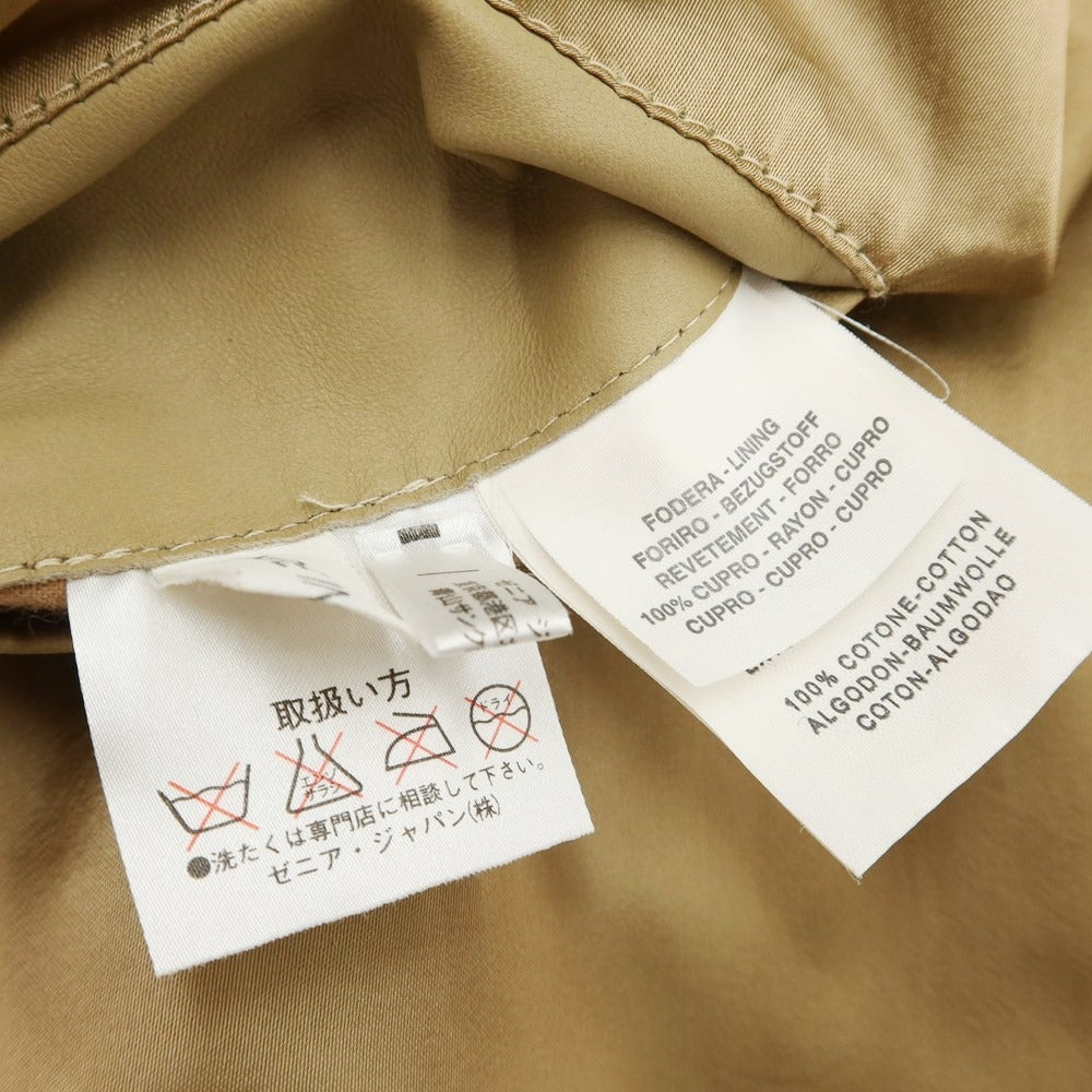 [Used] Ermenegildo Zegna Cotton Lined Trench Coat Beige [Size L/52] [BEI] [A/W] [Condition Rank C] [Men&