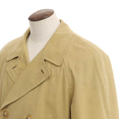 [Used] Ermenegildo Zegna Cotton Lined Trench Coat Beige [Size L/52] [BEI] [A/W] [Condition Rank C] [Men&