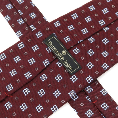 【中古】エルメネジルドゼニア Ermenegildo Zegna 小紋 3つ折り シルク ネクタイ ボルドーxサックス【RED】【S/S/A/W】【状態ランクB】【メンズ】【769181】
[EPD]