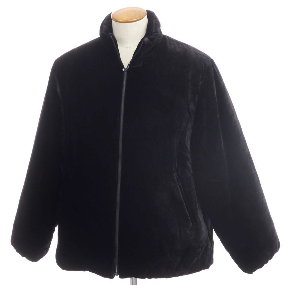 【中古】コモリ COMOLI シルク 中綿 ブルゾン ブラック【サイズ2】【BLK】【A/W】【状態ランクA】【メンズ】【768897】