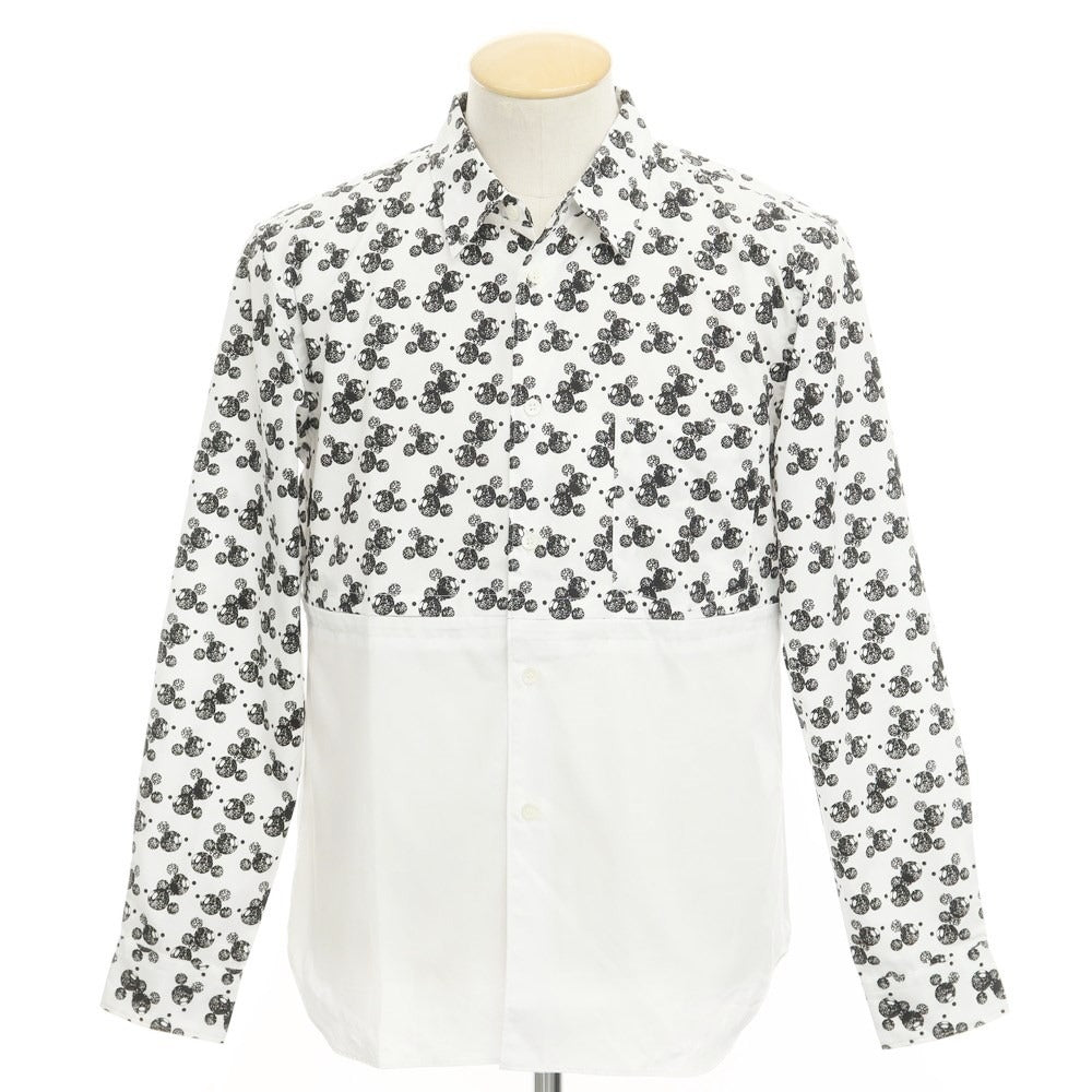 【中古】コムデギャルソン オムドゥ COMME des GARCONS HOMME DEUX 2022年秋冬 × Disney 切替 長袖 シャツ ホワイトxブラック【サイズS】【WHT】【S/S/A/W】【状態ランクA】【メンズ】【769295】
[CPD]