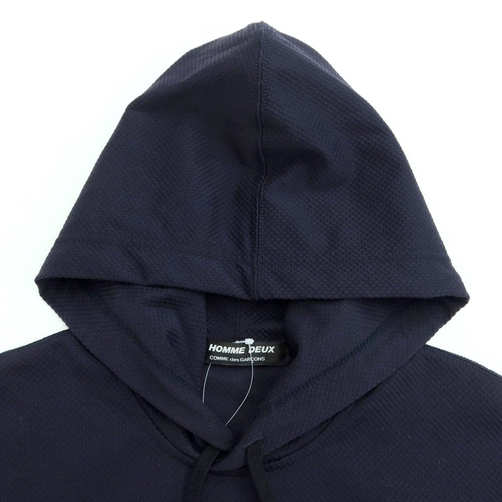 [Used] COMME des GARCONS HOMME DEUX Spring/Summer 2022 polyester pullover hoodie, dark navy [size not listed] [NVY] [S/S/A/W] [Condition rank A] [Men&