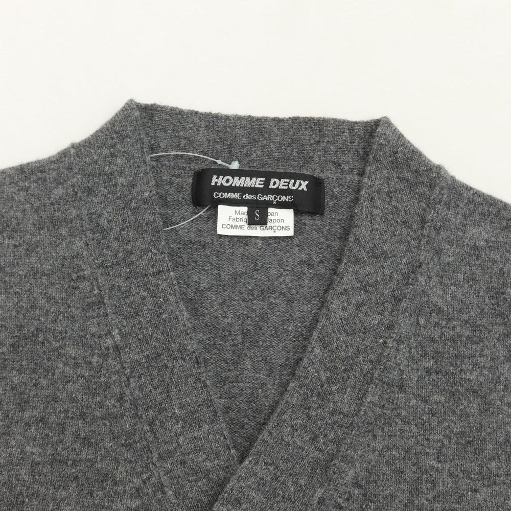 [Used] COMME des GARCONS HOMME DEUX 2021 Autumn/Winter Wool Knit Cardigan Grey [Size S] [GRY] [A/W] [Condition Rank A] [Men&