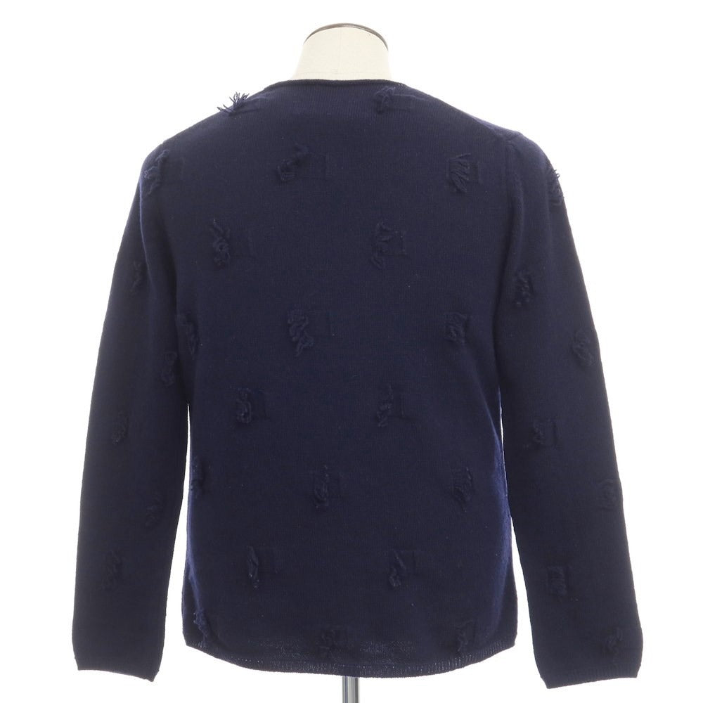 [Used] COMME des GARCONS HOMME DEUX 2021 Autumn/Winter Wool Knit Navy [Size not listed (L)] [NVY] [A/W] [Condition Rank B] ​​[Men&