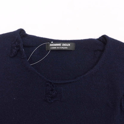 [Used] COMME des GARCONS HOMME DEUX 2021 Autumn/Winter Wool Knit Navy [Size not listed (L)] [NVY] [A/W] [Condition Rank B] ​​[Men&