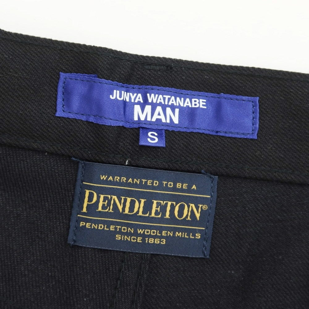 【中古】ジュンヤワタナベ マン JUNYA WATANABE MAN 2022年秋冬 × PENDLETON コラボ デニムパンツ ジーンズ ブラック【サイズS】【BLK】【A/W】【状態ランクA】【メンズ】【769283】
[EPD]