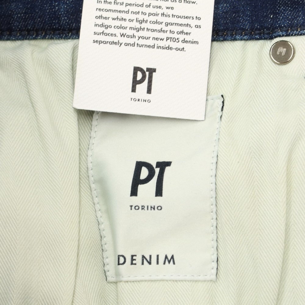 [New] PT TORINO DENIM SWING Stretch Denim Pants Jeans Navy [Size 30] [NVY] [S/S/A/W] [Condition Rank N] [Men&