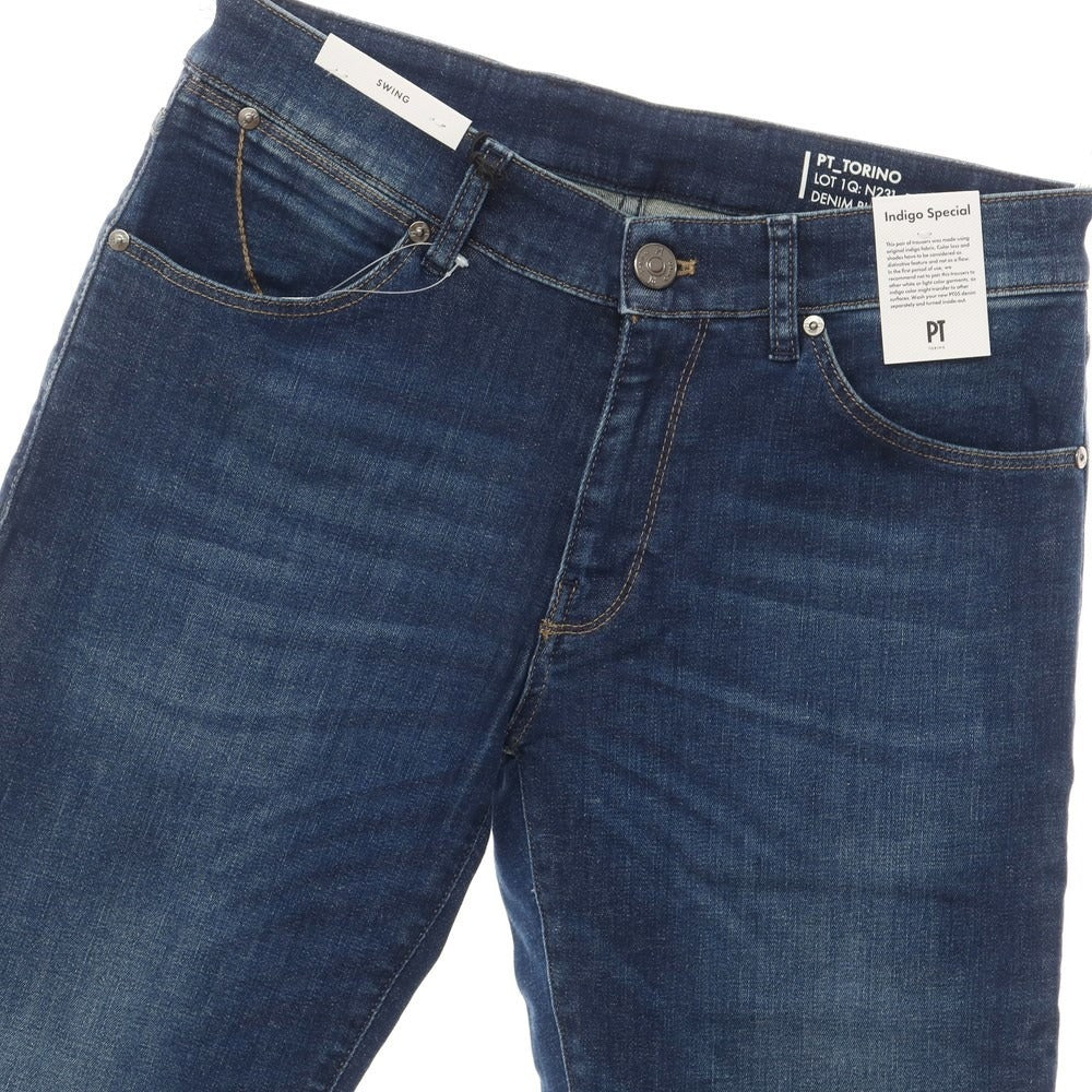[New] PT TORINO DENIM SWING Stretch Denim Pants Jeans Navy [Size 31] [NVY] [S/S/A/W] [Condition Rank N] [Men&