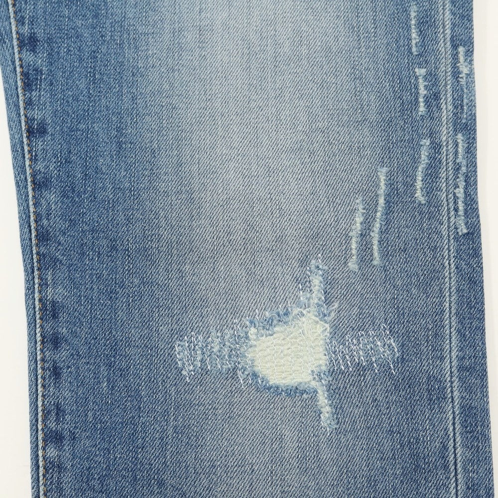 [New] PT TORINO DENIM SWING Distressed &amp;amp; Repaired Denim Pants Jeans Blue [Size 32] [BLU] [S/S/A/W] [Condition Rank N] [Men&