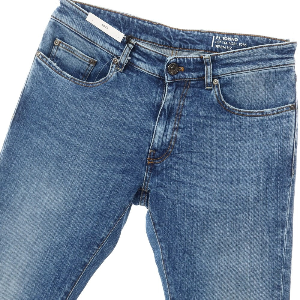 [New] PT TORINO DENIM ROCK Distressed denim pants jeans blue [Size 33] [BLU] [S/S/A/W] [Condition rank N] [Men&