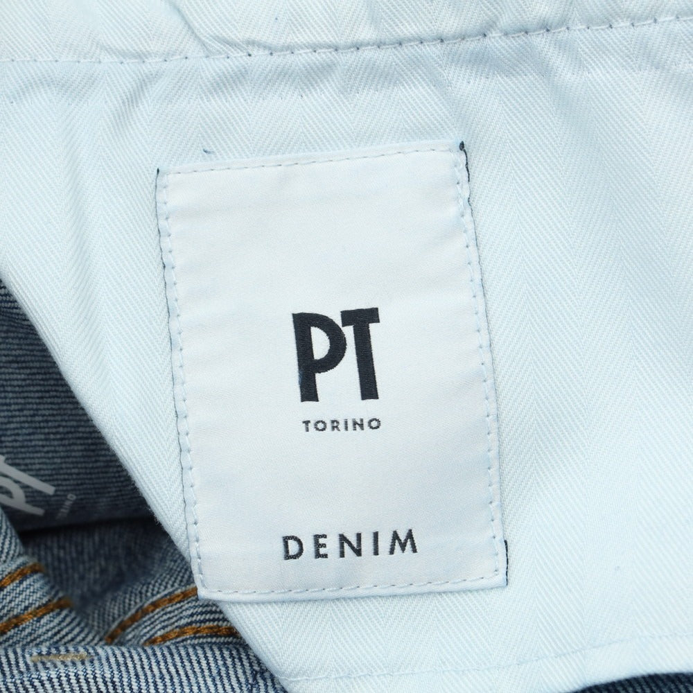 [New] PT TORINO DENIM ROCK Distressed denim pants jeans blue [Size 33] [BLU] [S/S/A/W] [Condition rank N] [Men&