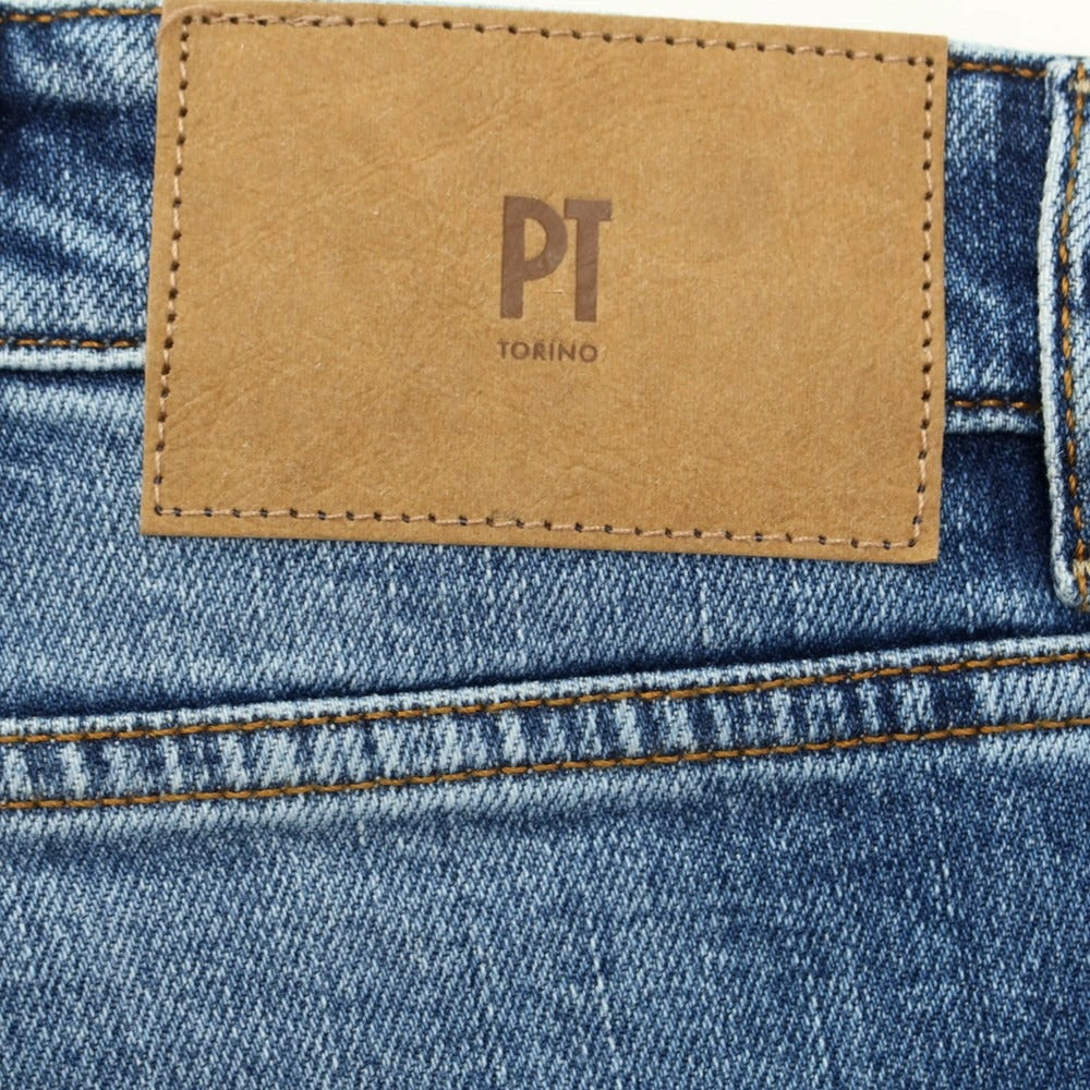 [New] PT TORINO DENIM ROCK Distressed denim pants jeans blue [Size 33] [BLU] [S/S/A/W] [Condition rank N] [Men&