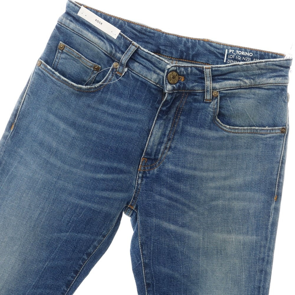 [New] PT TORINO DENIM ROCK Distressed denim pants jeans blue [Size 30] [BLU] [S/S/A/W] [Condition rank N] [Men&