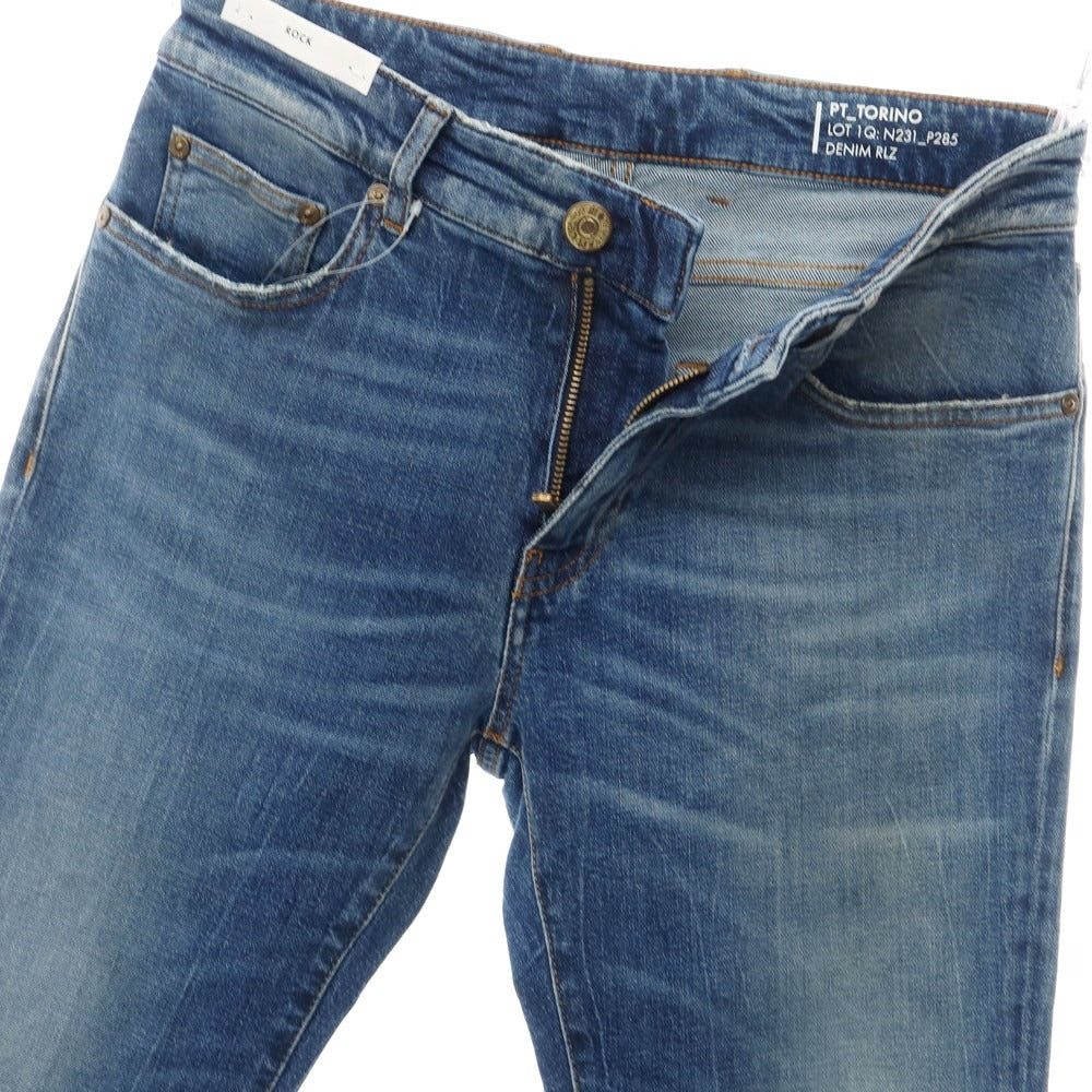 [New] PT TORINO DENIM ROCK Distressed denim pants jeans blue [Size 30] [BLU] [S/S/A/W] [Condition rank N] [Men&