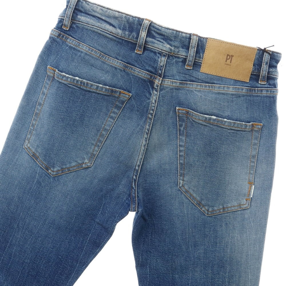 [New] PT TORINO DENIM ROCK Distressed denim pants jeans blue [Size 30] [BLU] [S/S/A/W] [Condition rank N] [Men&
