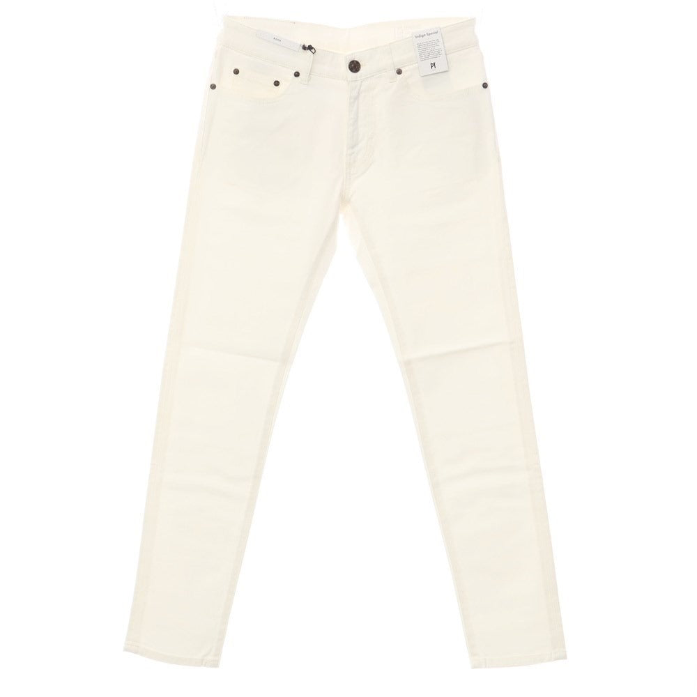 [New] PT TORINO DENIM ROCK Stretch Denim Pants Jeans White [Size 33] [WHT] [S/S/A/W] [Condition Rank N] [Men&