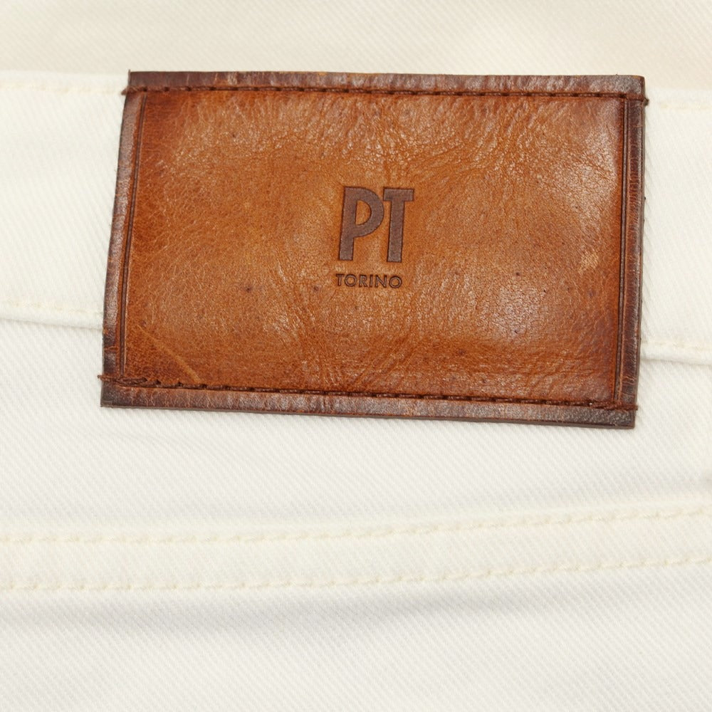 [New] PT TORINO DENIM ROCK Stretch Denim Pants Jeans White [Size 33] [WHT] [S/S/A/W] [Condition Rank N] [Men&