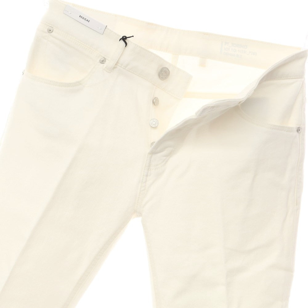 [New] PT TORINO DENIM REGGAE Stretch Denim Pants Jeans White [Size 33] [WHT] [S/S/A/W] [Condition Rank N] [Men&
