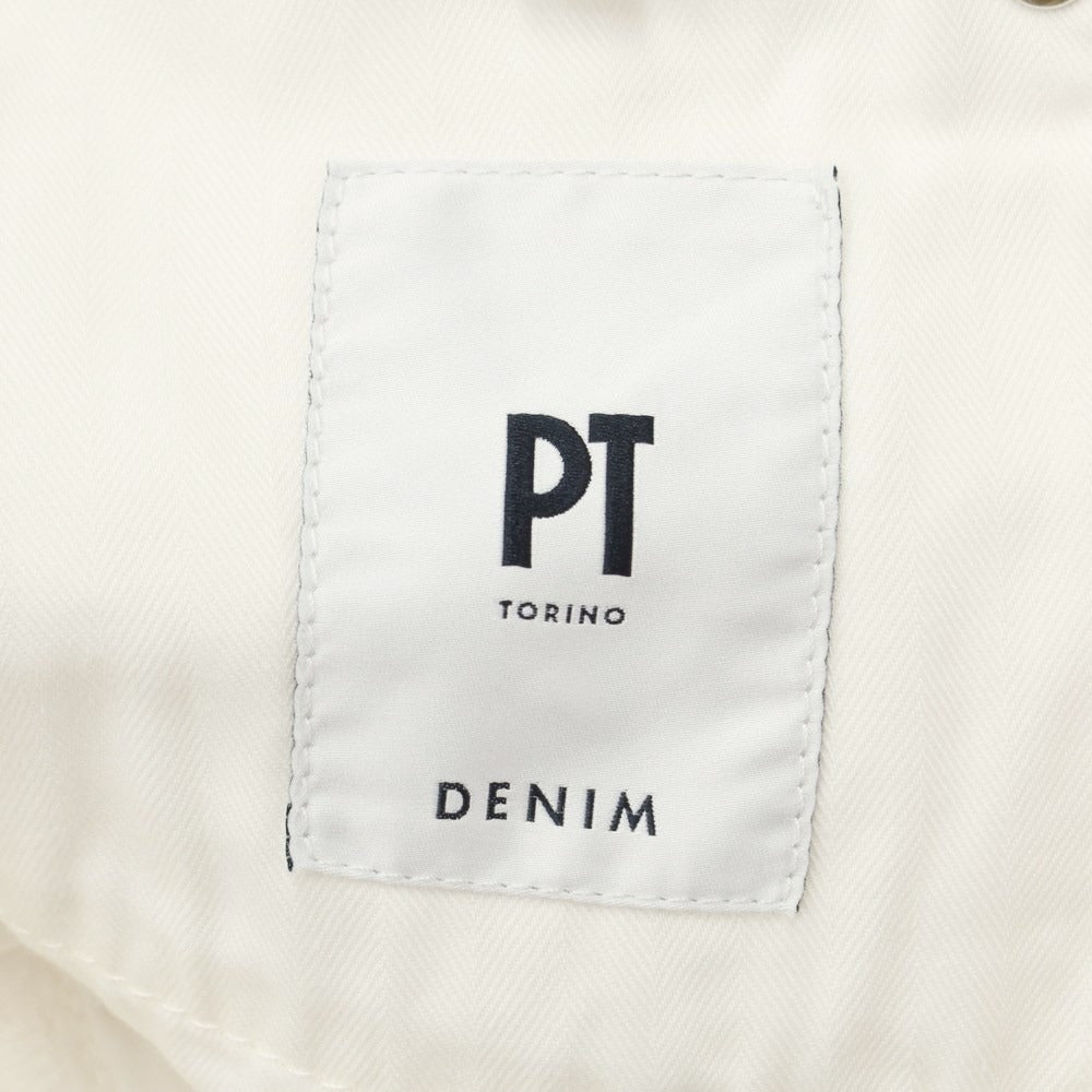 [New Outlet] PT Torino Denim PT TORINO DENIM REGGAE Stretch Denim Pants Jeans White [Size 34] [WHT] [S/S/A/W] [Condition Rank N-] [Men&