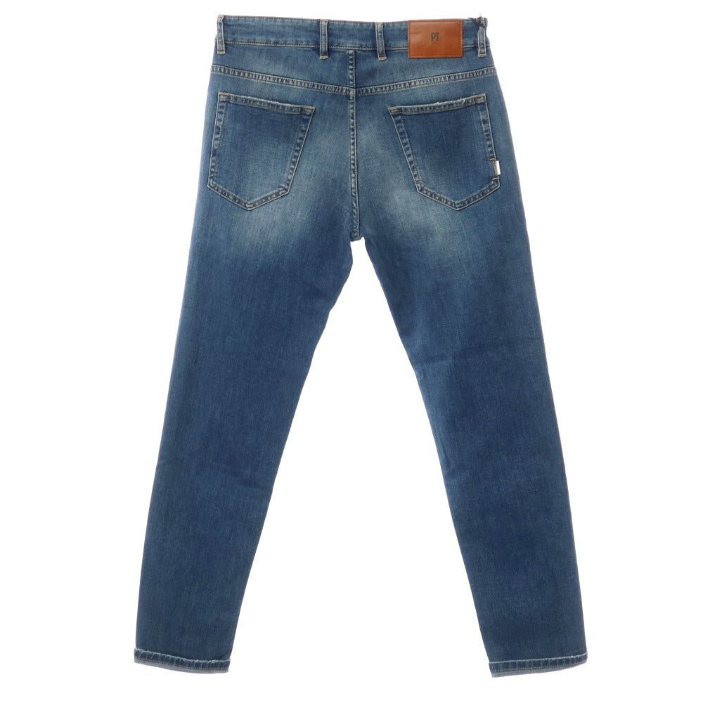 [New] PT TORINO DENIM REGGAE Cotton Cashmere Denim Pants Jeans Navy [Size 32] [NVY] [S/S/A/W] [Condition Rank N] [Men&