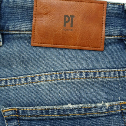 [New] PT TORINO DENIM REGGAE Cotton Cashmere Denim Pants Jeans Navy [Size 32] [NVY] [S/S/A/W] [Condition Rank N] [Men&