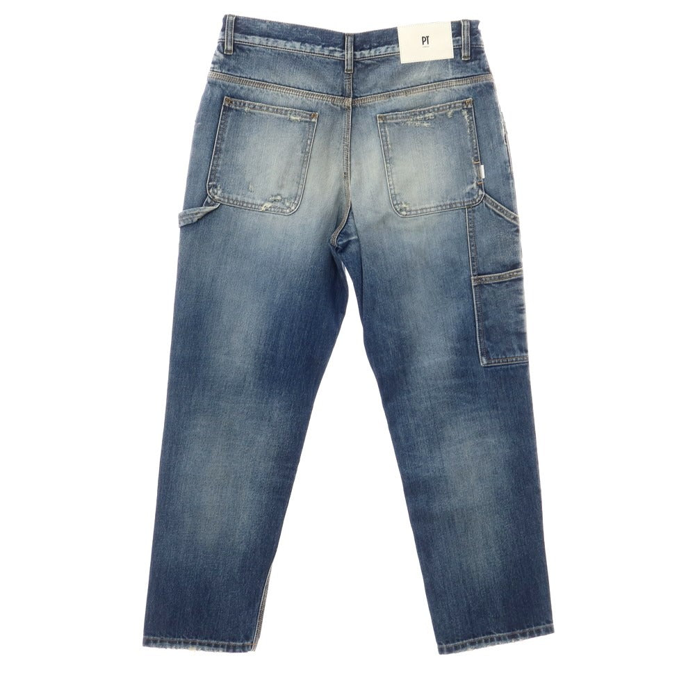 [New Outlet] PT Torino Denim PT TORINO DENIM REBEL WORK Distressed Denim Pants Jeans Blue [Size 30] [BLU] [S/S/A/W] [Condition Rank N-] [Men&