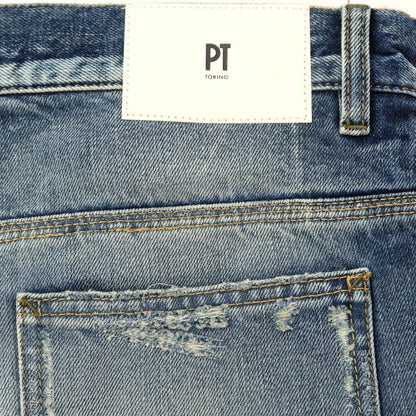 [New Outlet] PT Torino Denim PT TORINO DENIM REBEL WORK Distressed Denim Pants Jeans Blue [Size 30] [BLU] [S/S/A/W] [Condition Rank N-] [Men&